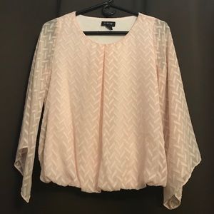 Light pink long sleeve dress shirt